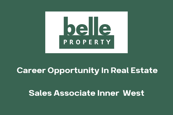 Belle Property Sales Associate – Drummoyne